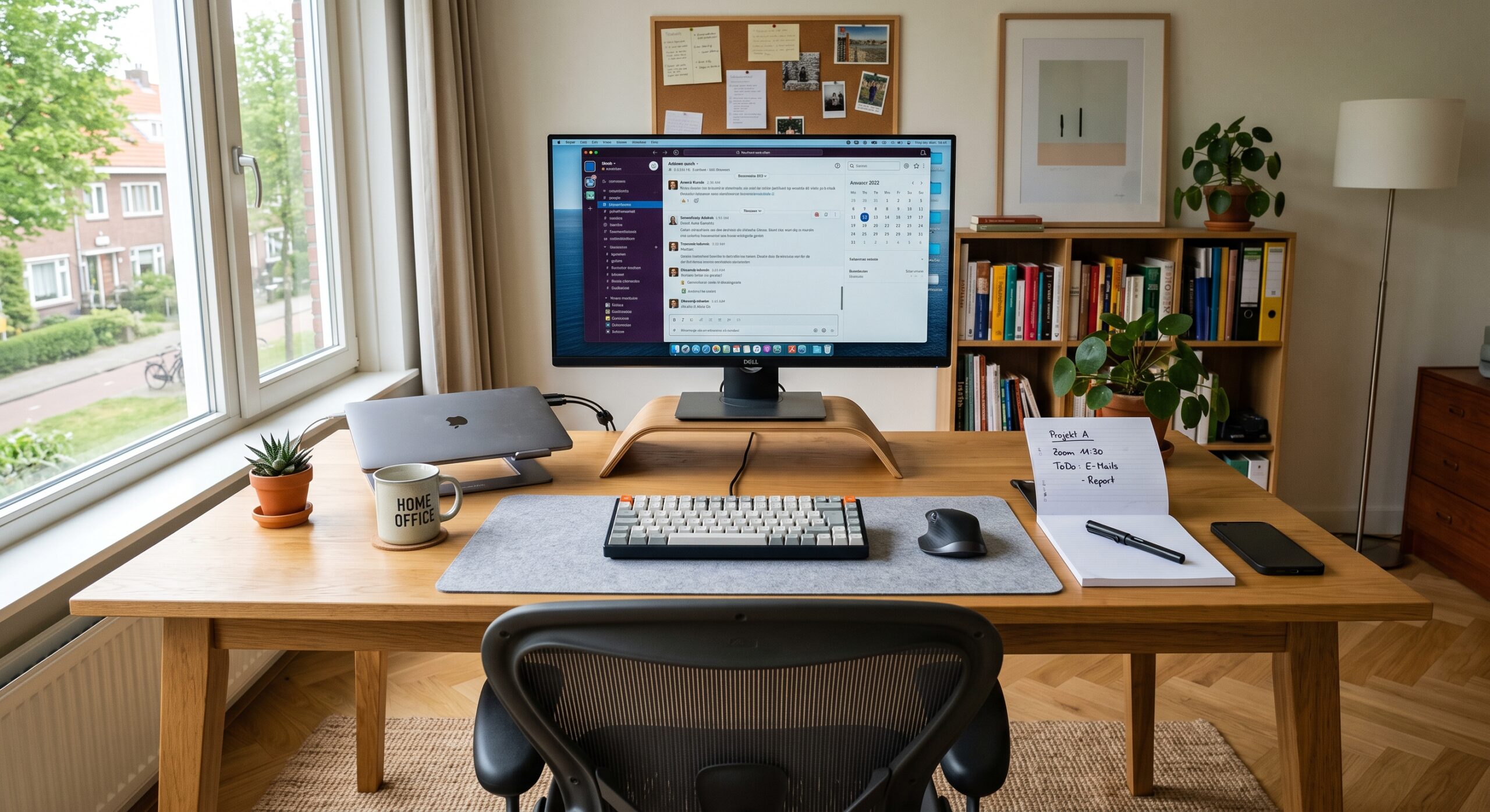 Arbeitsplatz im Homeoffice als typischer Ausgangspunkt für Fernzugriffe per VPN oder ZTNA